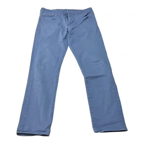 Levi's Men's Light Blue Straight Jeans - Picture 1 of 7
